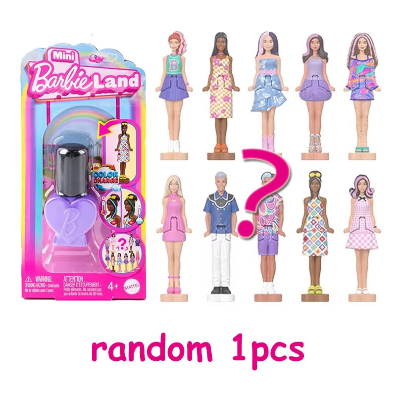 Mini BarbieLand Pop – 3.8 cm Barbie in 1/6 Schaal voor Verzamelaars