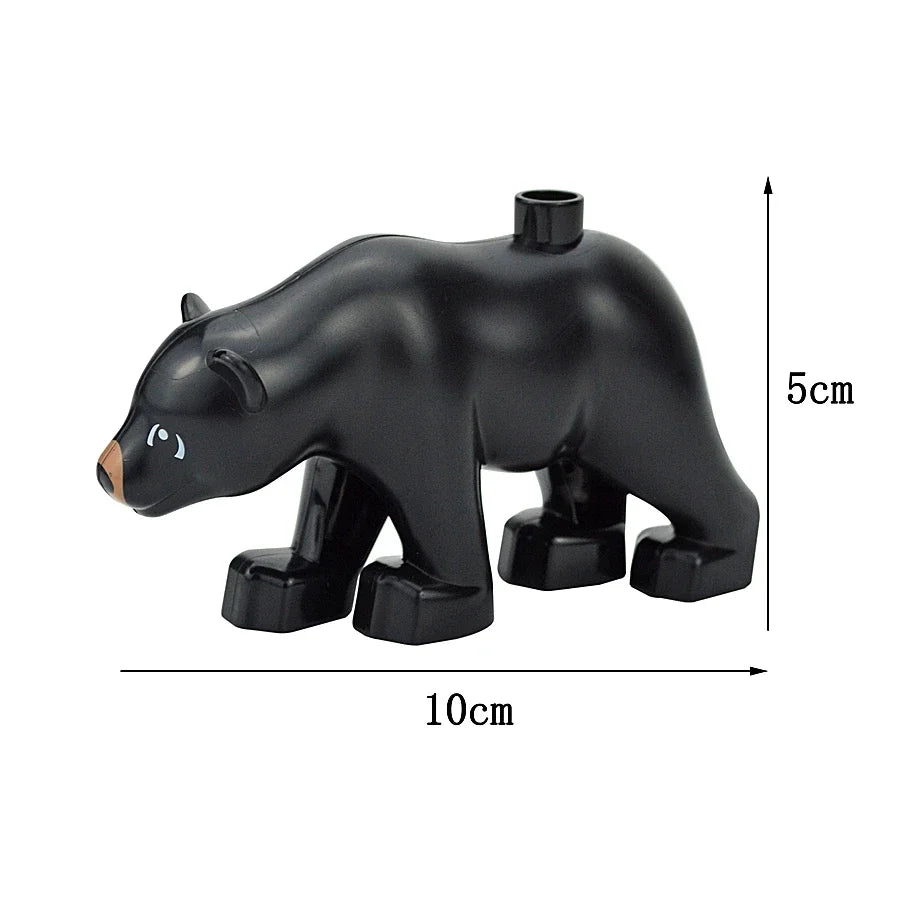Dieren Bouwstenen Kind – 72x Grote Duplo Blokken Set (3+ Jaar)