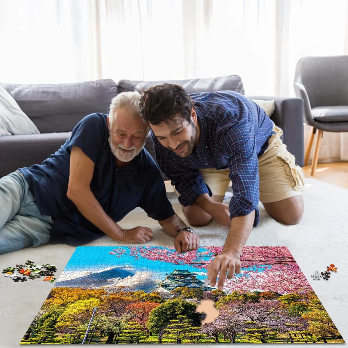 1000 Stukjes Puzzel – Kersenbloesems Lente | Voor Volwassenen