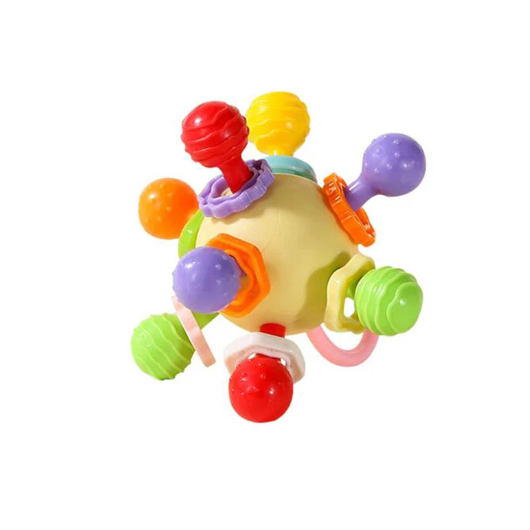 Montessori Babyballen – Zacht Rubber Speelgoed – 6+ Maanden