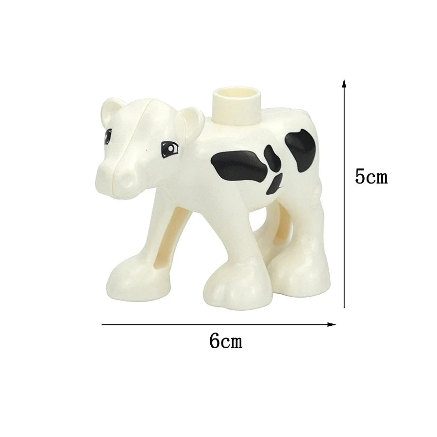 Dieren Bouwstenen Kind – 72x Grote Duplo Blokken Set (3+ Jaar)