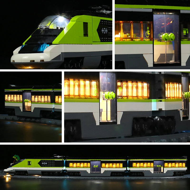 Vonado LED Light Kit voor LEGO 60337 – Verlichting voor Treinset