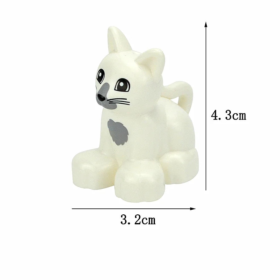 Dieren Bouwstenen Kind – 72x Grote Duplo Blokken Set (3+ Jaar)