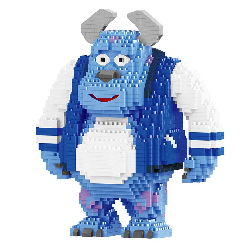 Monster University Bouwset – James & Mike Micro Blokken (18+)