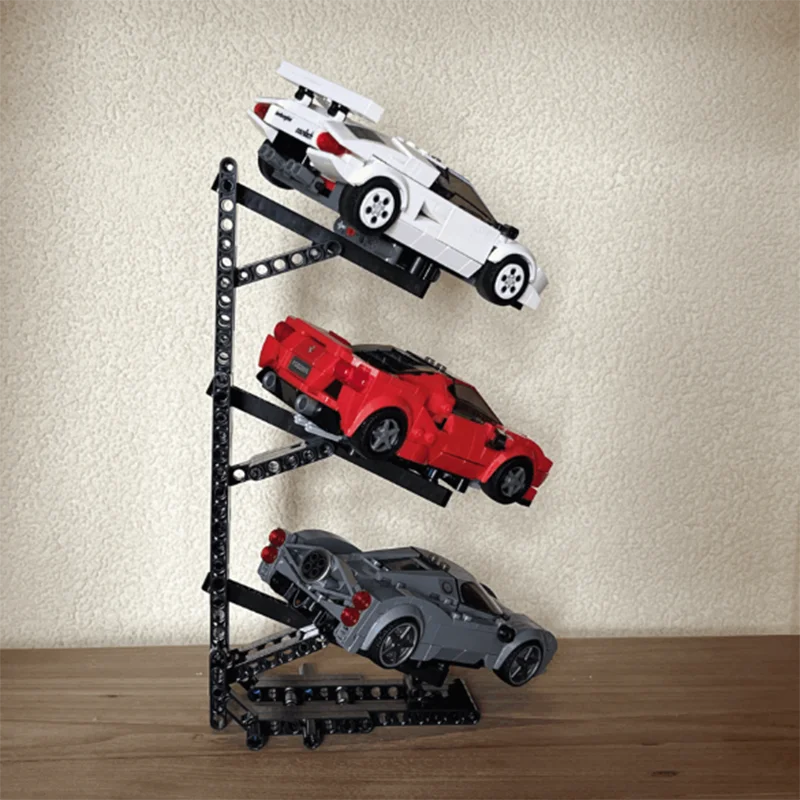 MOC Speed Champions XL Displaystandaard – Voor LEGO Raceauto’s
