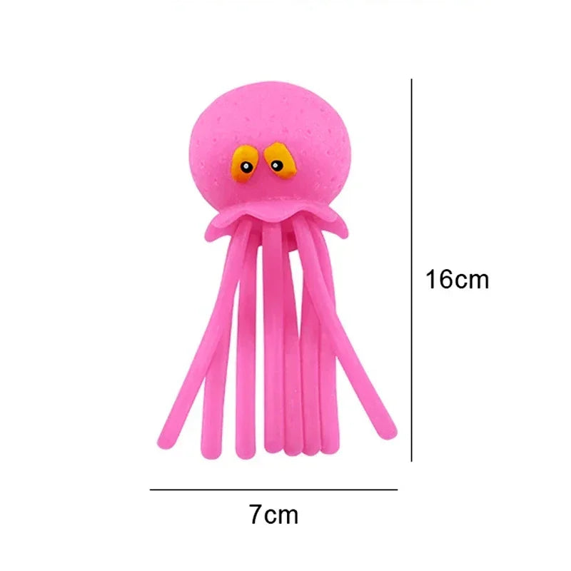 Octopus Spons Speelgoed – Babybadje Waterpret voor Kinderen 3-6