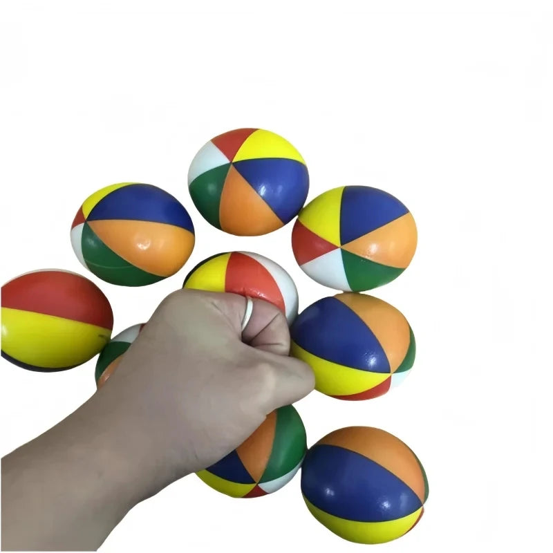 12 Zachte Strandballen van Schuim – Veilig Speelplezier voor Kinderen