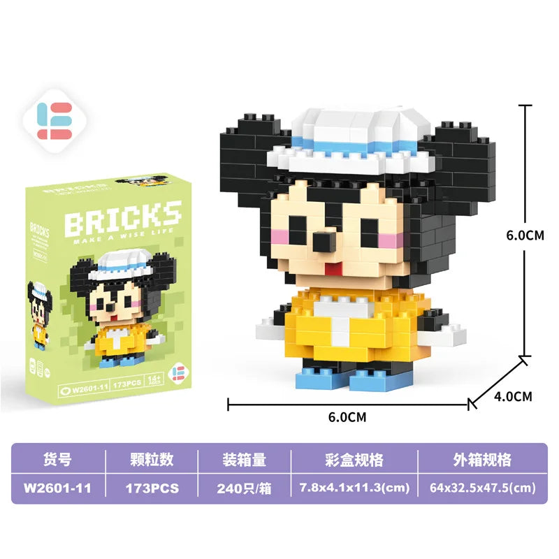 Disney Micro Bouwset – Magische Gebouwen & Figuren (3+ jaar)