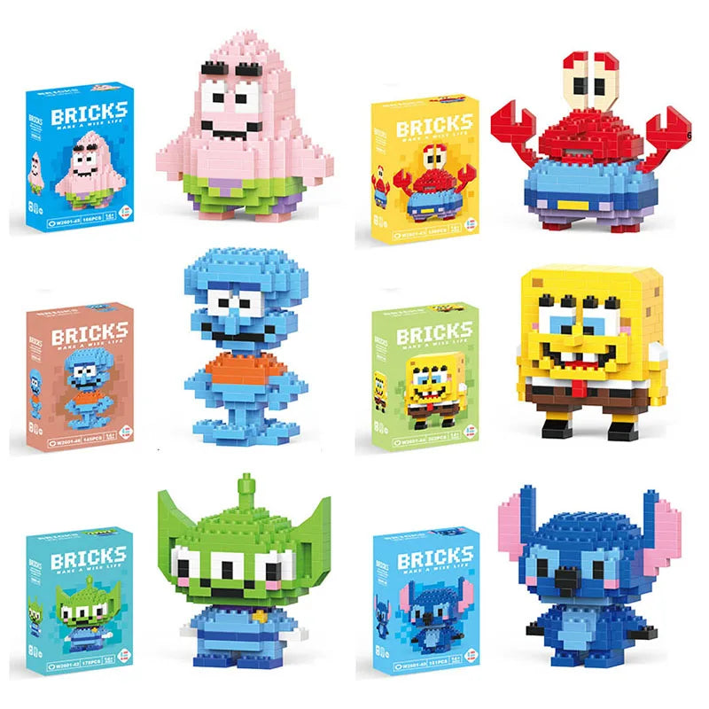 Disney Micro Bouwset – Magische Gebouwen & Figuren (3+ jaar)
