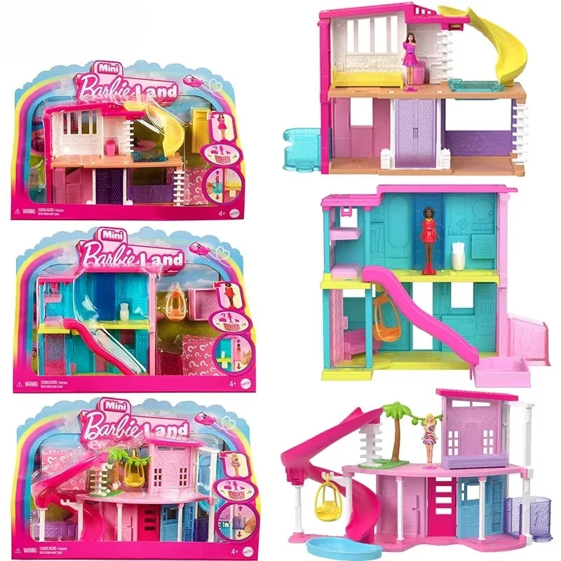 Mini BarbieLand Poppenhuisset – Meubels voor Barbie 1/6 Schaal