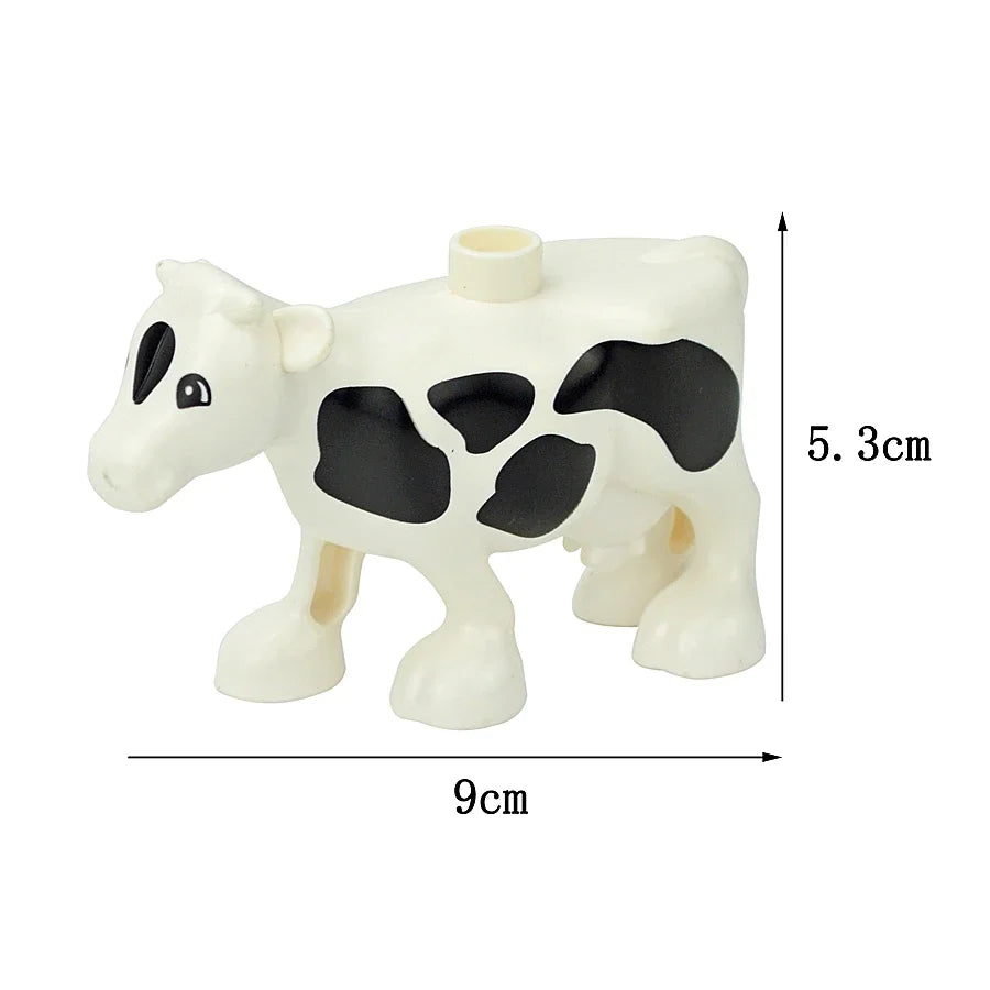 Dieren Bouwstenen Kind – 72x Grote Duplo Blokken Set (3+ Jaar)