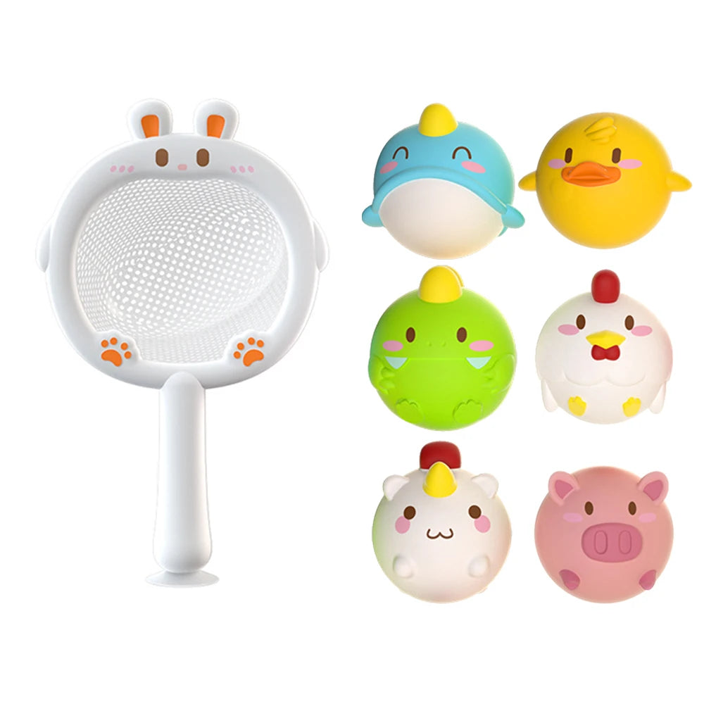 LED Badspeelgoed Dieren – Lichtgevende Waterfiguren voor Baby & Peuter
