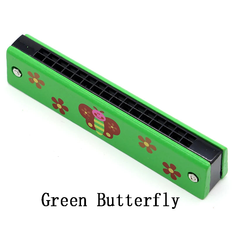 Houten Mondharmonica Kinderen – Educatief Muziekinstrument 6-12 Jaar