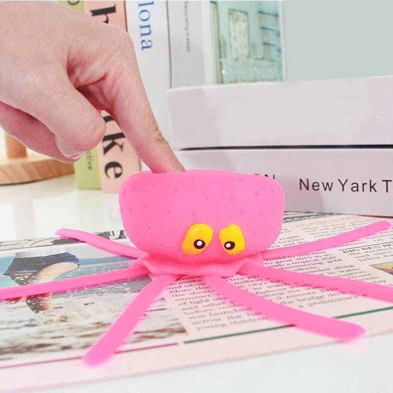 Octopus Spons Speelgoed – Babybadje Waterpret voor Kinderen 3-6