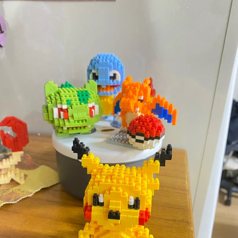 Pokemon Nanoblocks – Charizard & Kyogre Bouwset (14+ Jaar)
