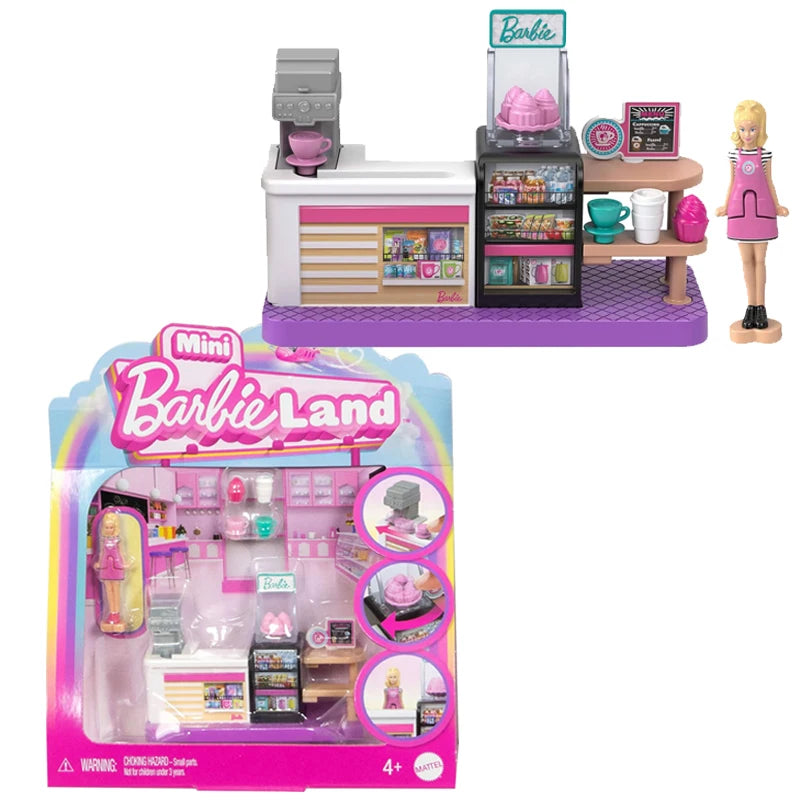 Mini BarbieLand Kapsalon – Poppenhuis Accessoire voor 30 cm Barbie