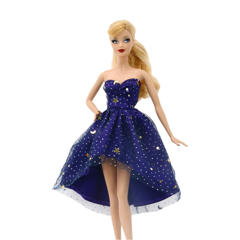 Poppenkleertjes 30 cm – Jurk & Jas Mode Outfit voor Poppen (3+)