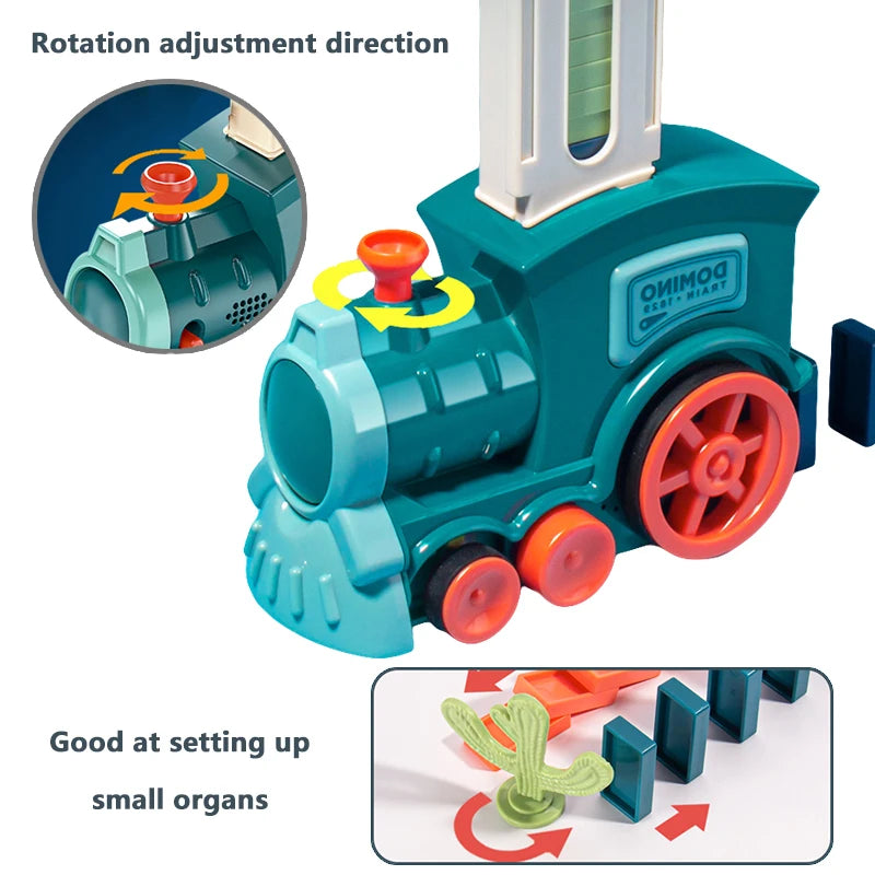Elektrische Domino Trein – Automatisch Dominospel voor Kinderen (3+)