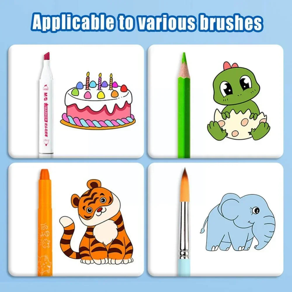Tekenrol Kinderen 3m โ Graffiti DIY Knutselset met Stickers