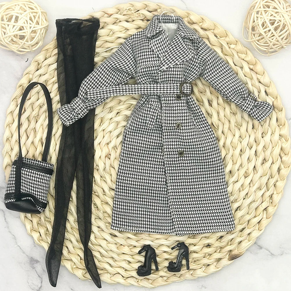 Supermodel Poppenkleertjes – Europees Outfitje voor 30cm Pop