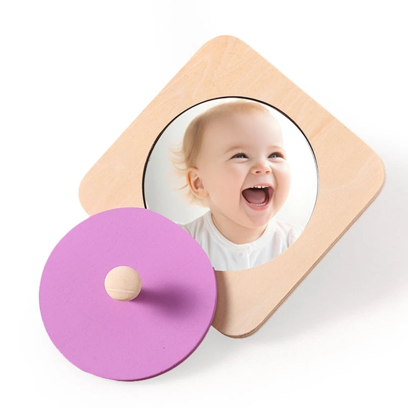 Montessori Baby Kiekeboek – Spiegel Speelboekje (0-3 Jaar)