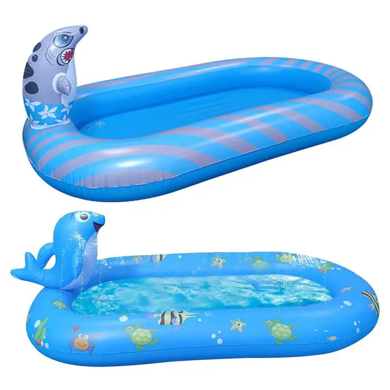 Opblaasbare Spuitmat Kinderen – Sproeibad Watermat 3+ Tuin