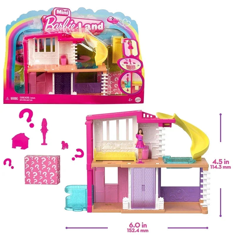 Mini BarbieLand Poppenhuisset – Meubels voor Barbie 1/6 Schaal