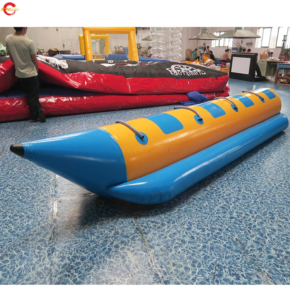Opblaasbare Bananenboot 6/8/10 Personen – Watersport voor Kinderen