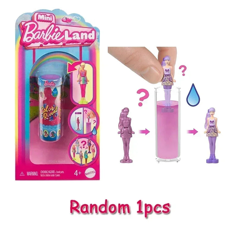 Mini BarbieLand Pop – 3.8 cm Barbie in 1/6 Schaal voor Verzamelaars