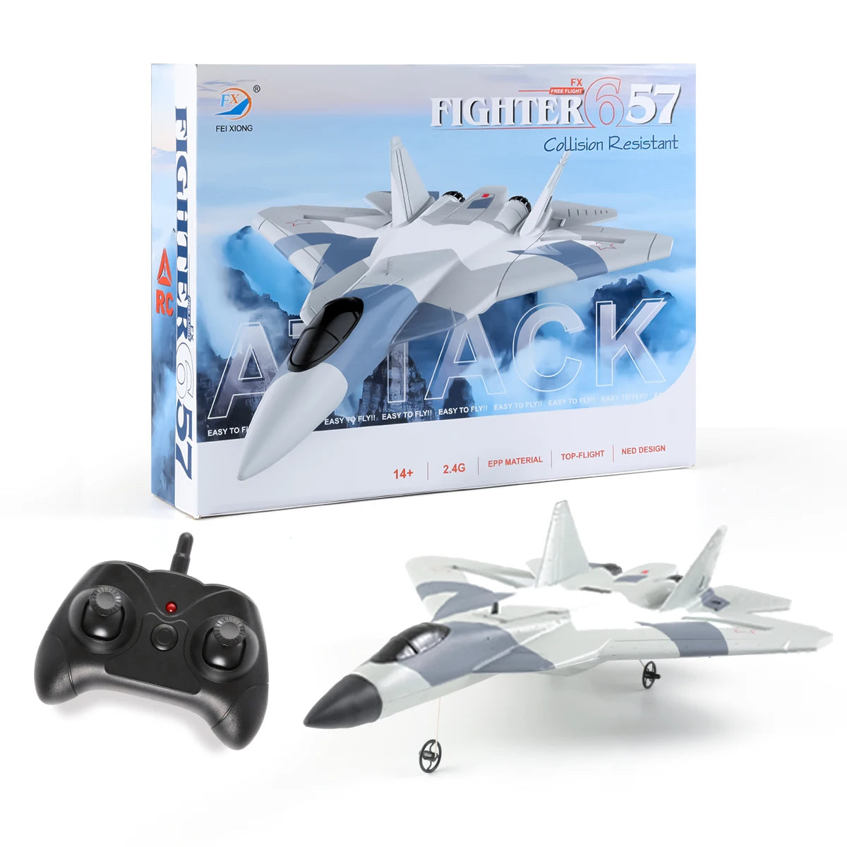 SU-35 RC Vliegtuig 2.4G – Bestuurbaar Schuimvliegtuig voor Kinderen