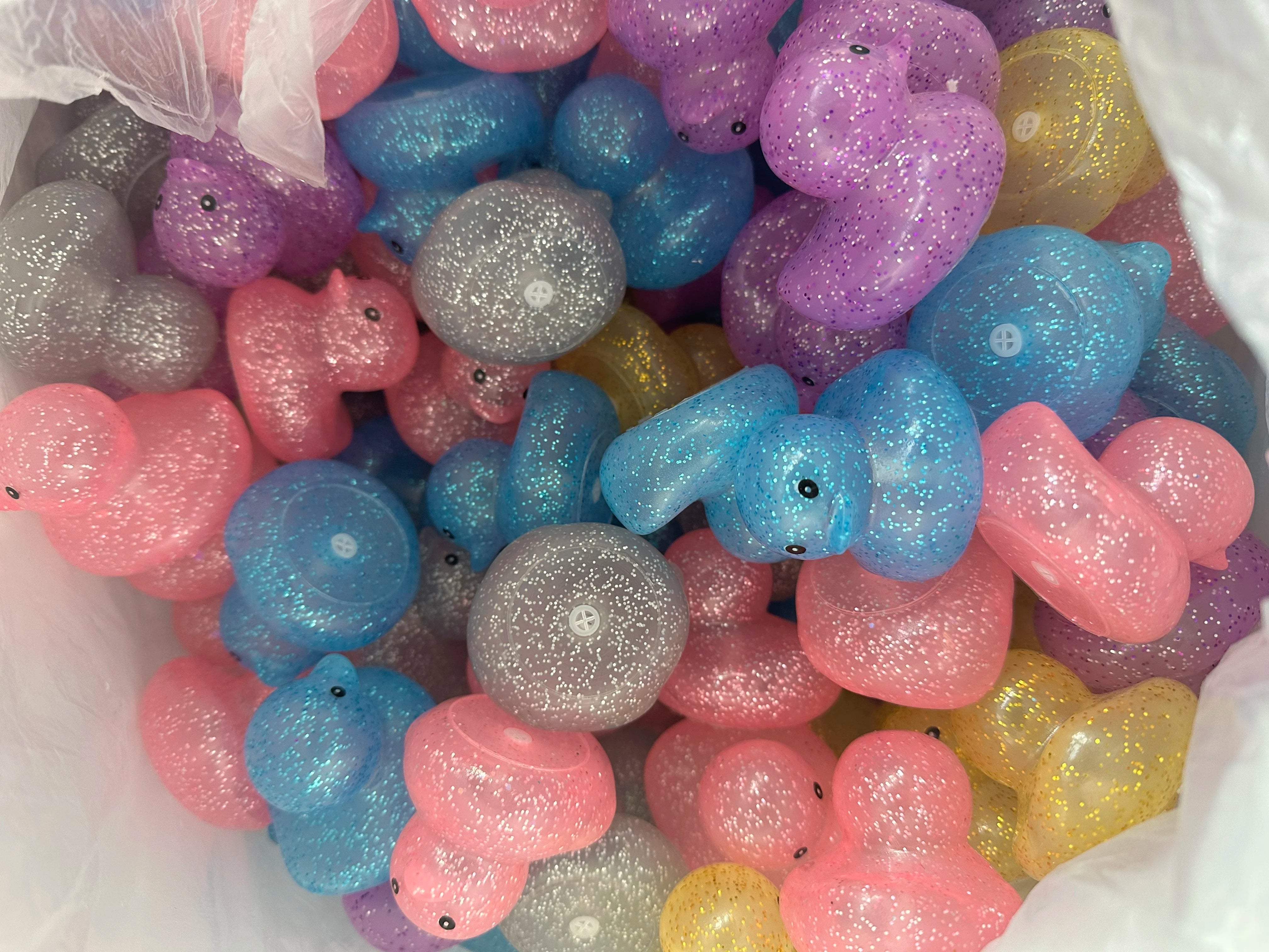 Mini Badeendjes – Set van 1 t/m 100 Kleurrijke Drijvende Eendjes
