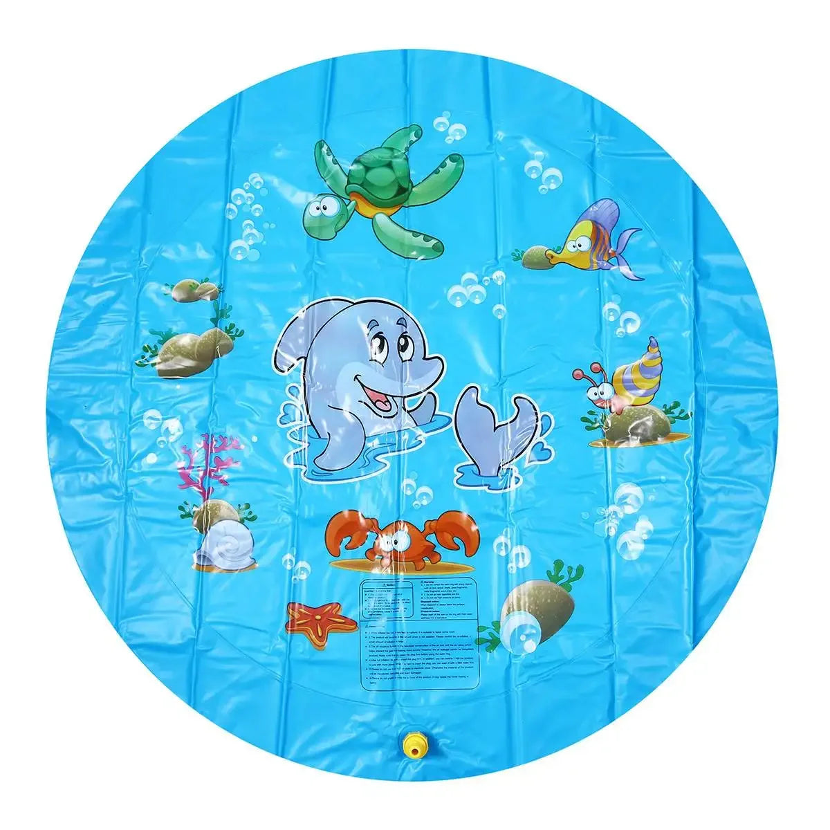 Opblaasbaar Kinderzwembad 100/170 cm – Cartoon Badje 0–9 Jaar