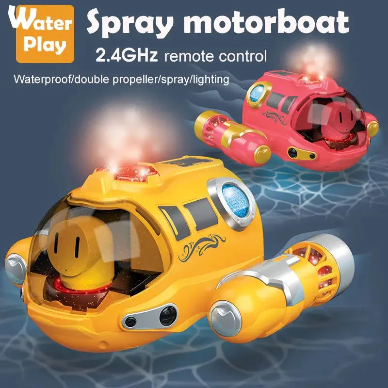 RC Motorboot met Waterstraal – 2.4G Speelboot voor Kinderen