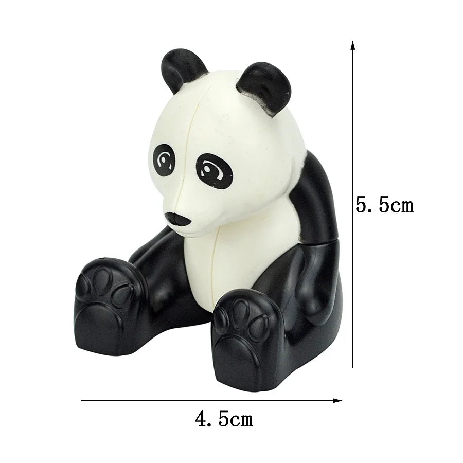 Dieren Bouwstenen Kind – 72x Grote Duplo Blokken Set (3+ Jaar)