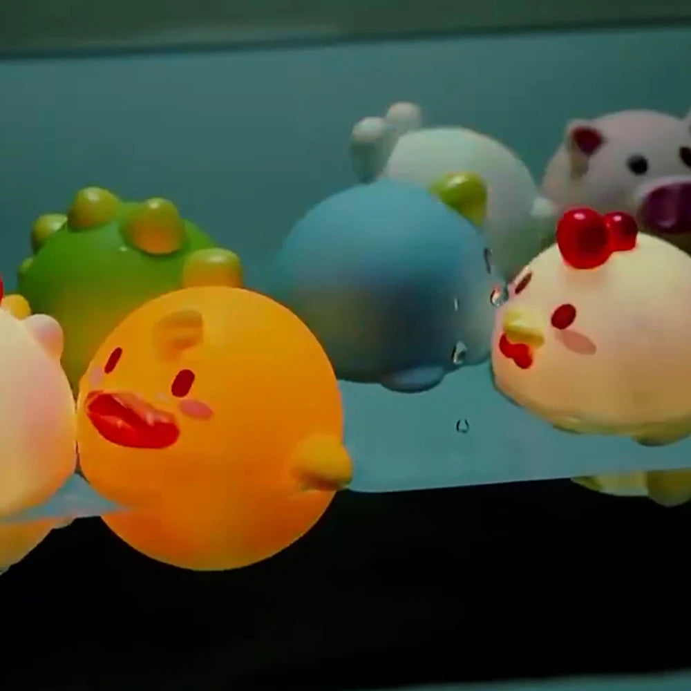 LED Badspeelgoed Dieren – Lichtgevende Waterfiguren voor Baby & Peuter