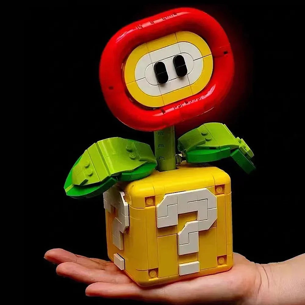 Vuurbloem Boeket Bouwset – Creatief Bloemenontwerp (14+ Jaar)