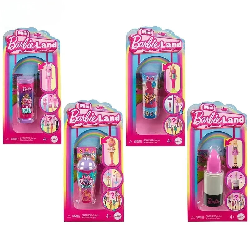Mini BarbieLand Pop – 3.8 cm Barbie in 1/6 Schaal voor Verzamelaars