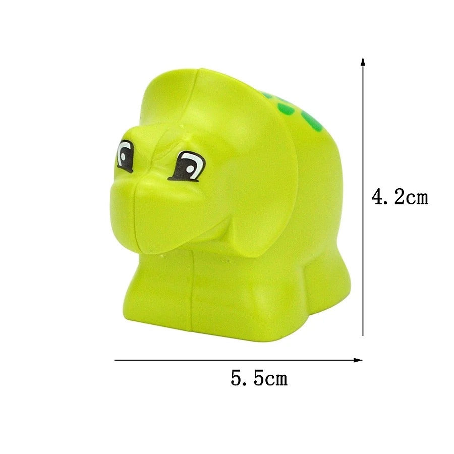 Dieren Bouwstenen Kind – 72x Grote Duplo Blokken Set (3+ Jaar)