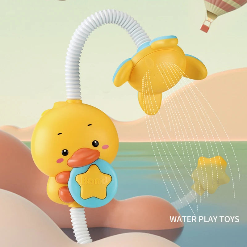 Baby Badspeelgoed Eendje – Water Spray Speeltje voor 0-6 Jaar