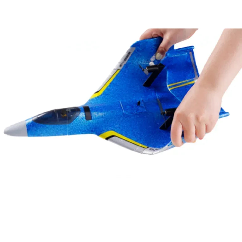 Mini RC Straaljager Su57 MiG29 – Voor Water & Land (2-kanaals)