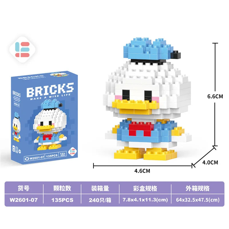 Disney Micro Bouwset – Magische Gebouwen & Figuren (3+ jaar)