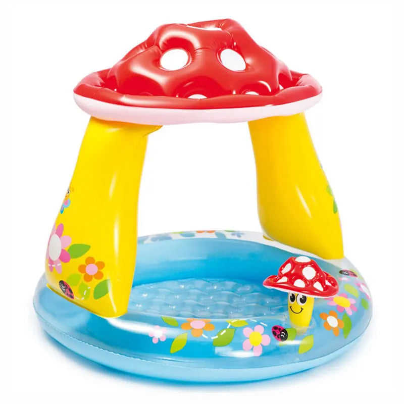 Opblaasbaar Babybadje Eenhoorn โ Mini Zwembad 0โ6 Jaar โ PVC