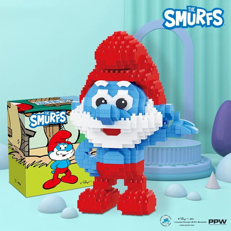 BALODY Smurfen Bouwstenen – Gargamel & Smurfette Set (LEGO compatibel)