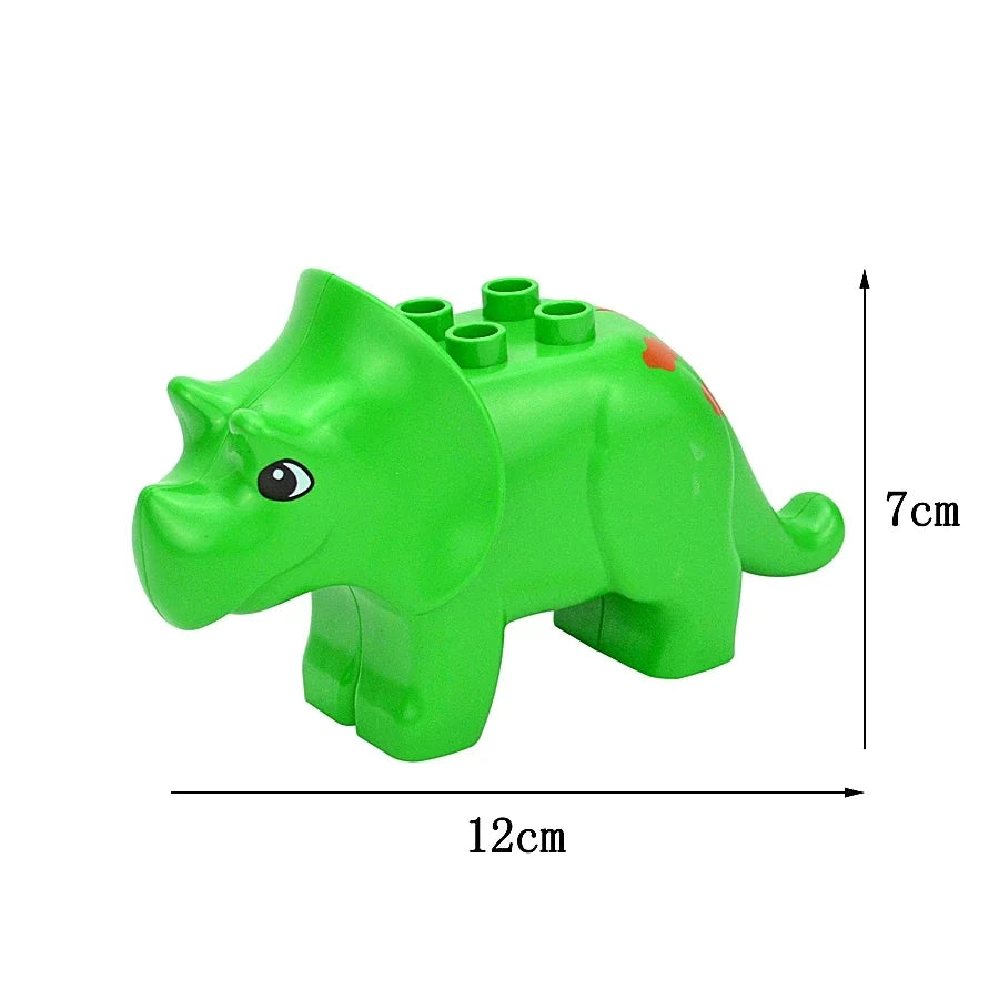 Dieren Bouwstenen Kind – 72x Grote Duplo Blokken Set (3+ Jaar)