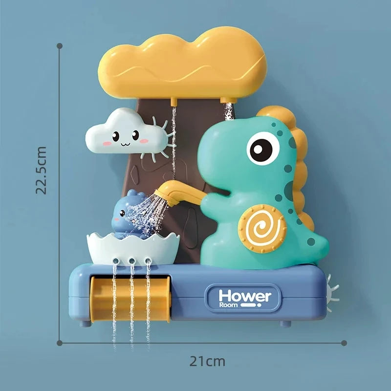 Douche Peddel Badspeelgoed – Waterpomp voor Baby & Peuter (0-6 jaar)
