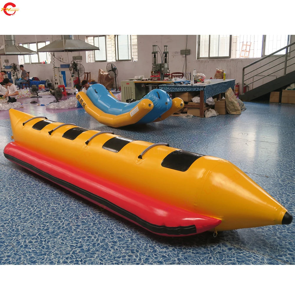 Opblaasbare Bananenboot 6/8/10 Personen – Watersport voor Kinderen