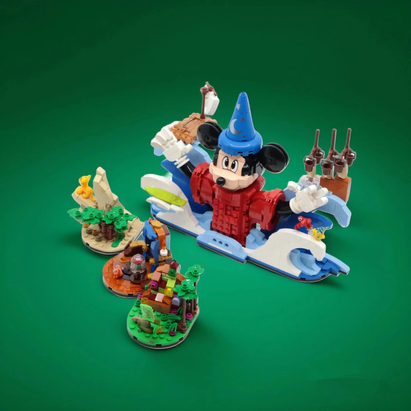 Disney Bouwstenen – Magical Mickey & Belle Set (LEGO Compatibel)
