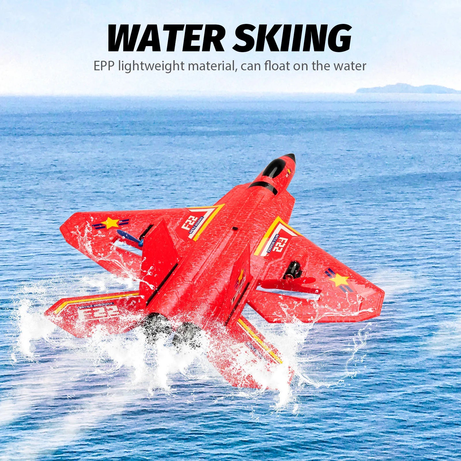 F22 RC Vliegtuig – Lichtgewicht Schuim Raptor met Afstandsbediening