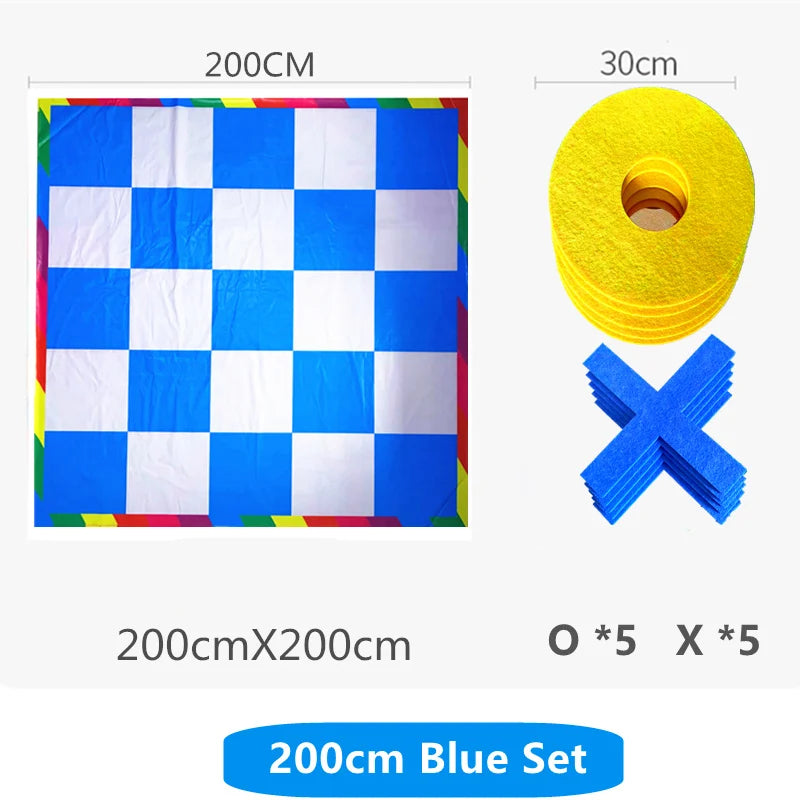 Buiten Tic Tac Toe Spel – Gobang XXL Teamspel voor Kinderen & Events