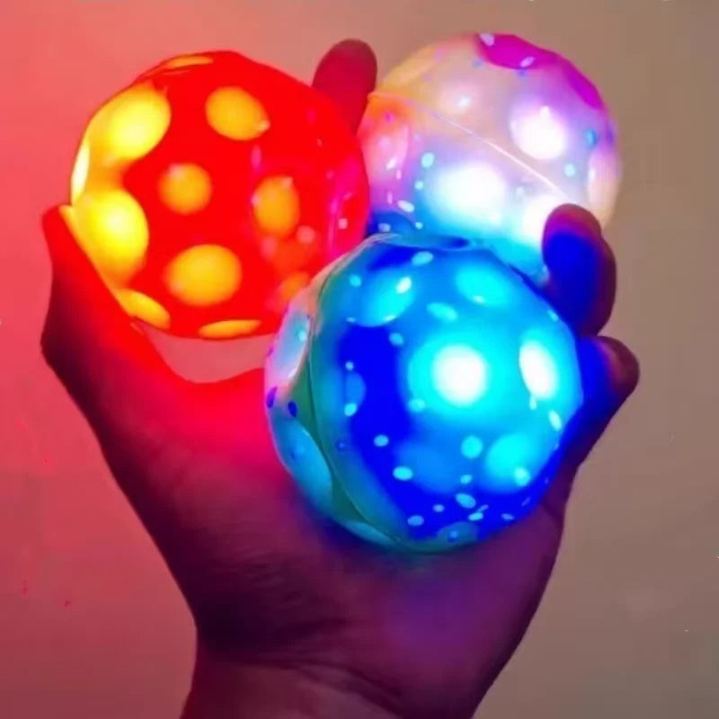LED Stuiterbal voor Kinderen – Lichtgevende Bal – Springt Extra Hoog